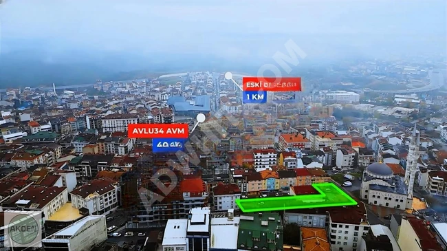 ARNAVUTKÖY MERKEZ'DE SİTE VE İŞ MERKEZİ YAPIMINA UYGUN ÖZEL ARSA