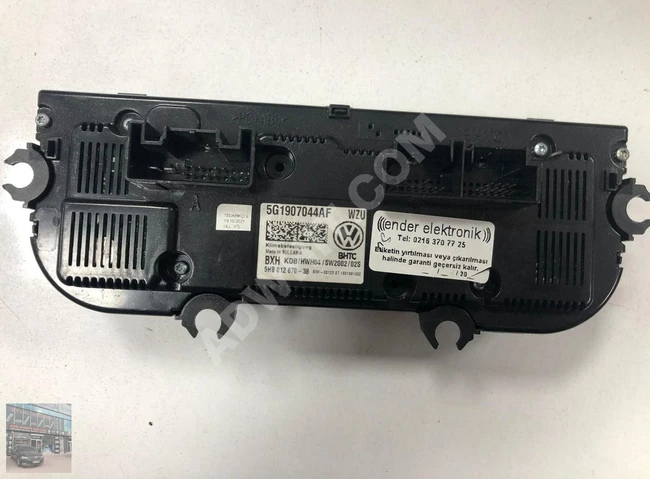 5G1907044AF GOLF 7 KLİMA PANELİ ORJINAL SIFIR