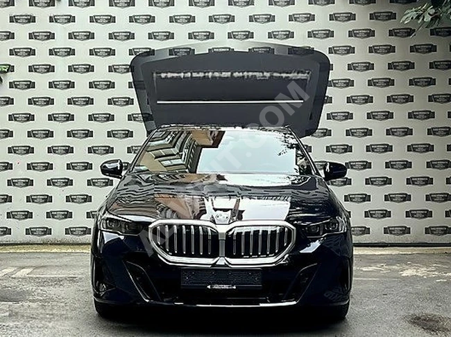 ORAS'DAN 2025 MODEL BMW 520İ M SPORT BOYASIZZ 8.000 KM'DE