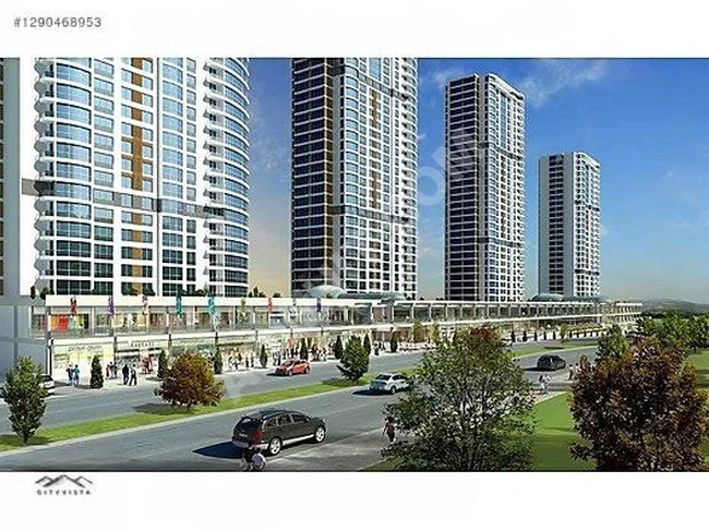 Fi Side Bahçeşehir Projeden Satılık 2+1 Kelepir Yatırımlık Daire