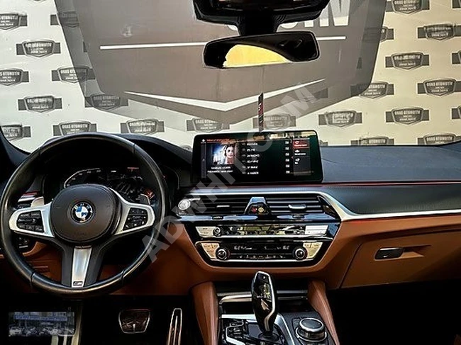 ORAS'DAN 2022 MODEL BMW 5.20İ M SPORT TABA BOYASIZ 126.000 KM'DE