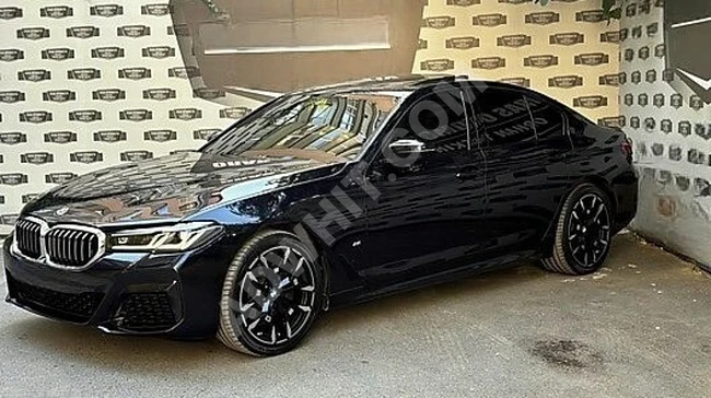 ORAS'DAN 2022 MODEL BMW 5.20İ M SPORT TABA BOYASIZ 126.000 KM'DE