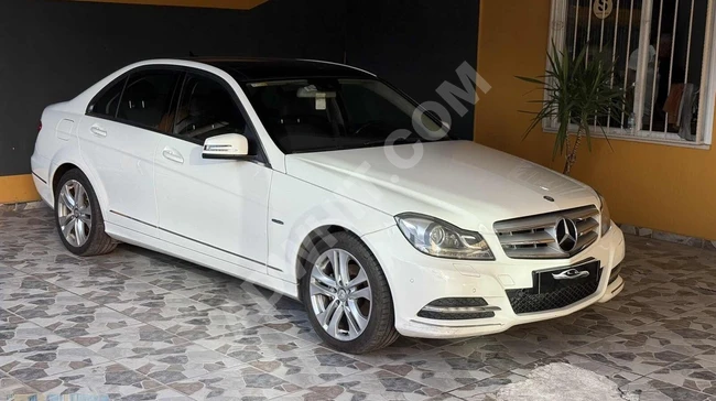 HATASIZ! MERCEDES C 180 2012 MAKYAJLI CAM TAVAN