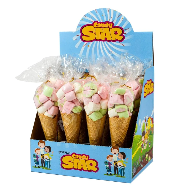 Candy Star Külahta Marshmallow 50 gr