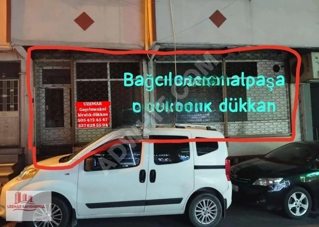 Bağcılar Kemalpaşa kiralık dükkan 150m²
