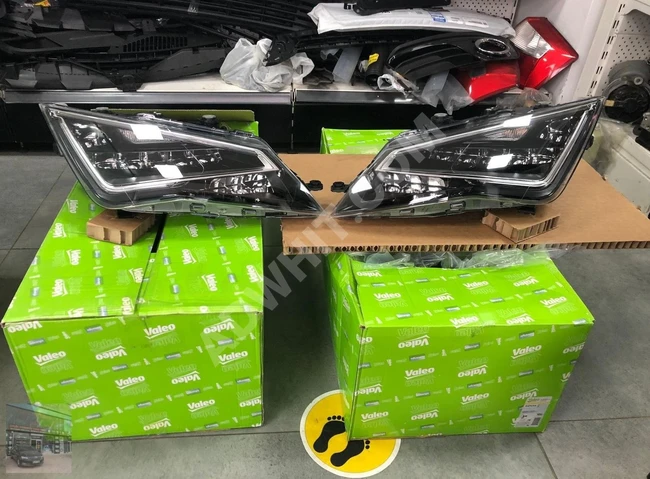 2012-2016 SEAT LEON LEDLİ فوانيس أمامية LED أصلية جديدة