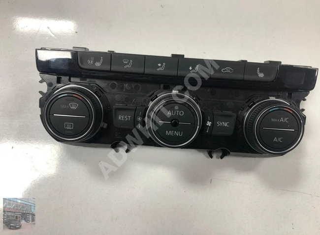 5G1907044AF GOLF 7 KLİMA KONTROL PANELİ SIFIR ORJİNAL