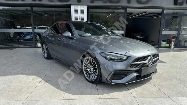 ERKUT AUTO DAN HATASIZ 2023 C 200 AMG BURMESTER 19 JANT ELK.BGJ.