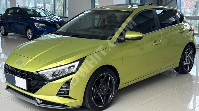 2024 i20 FL 1.0 T 100 ELITE DCT LİME SARI ORJİNAL-9.200KM
