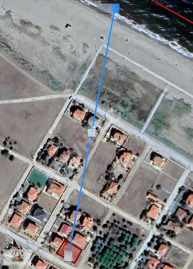 DENİZATI SİTESİ ARSA KÖŞE PARSEL DENİZE UZAKLIK 200 METRE