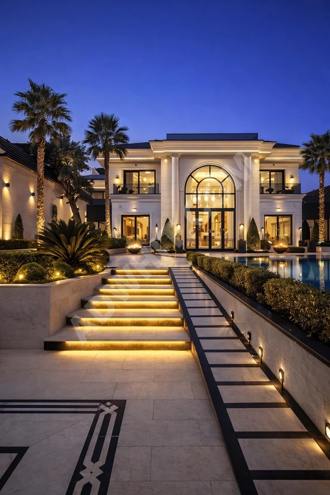 قصر جديد جاهز للسكن للبيع 