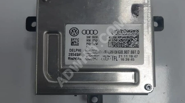 4G0907697D AUDİ A4 A5 A6 A8 Q3 Q5 LED FAR BEYNİ