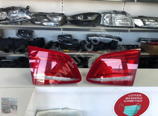 2011-2014 PASSAT أضواء مكابح داخلية LED يمين ويسار جديدة أصلية