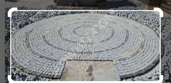 Granit küptaş Bazalt küptaş begonit küptaş uygulama Muğla 