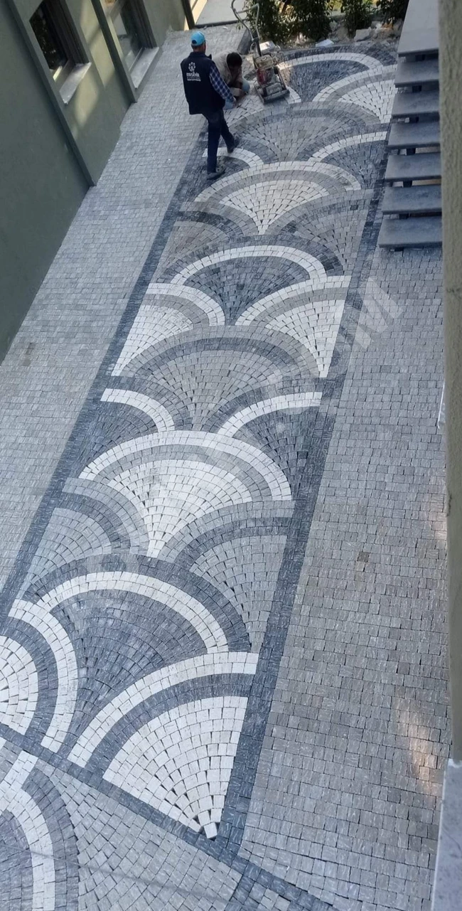 Granit küptaş Bazalt küptaş begonit küptaş uygulama Muğla 