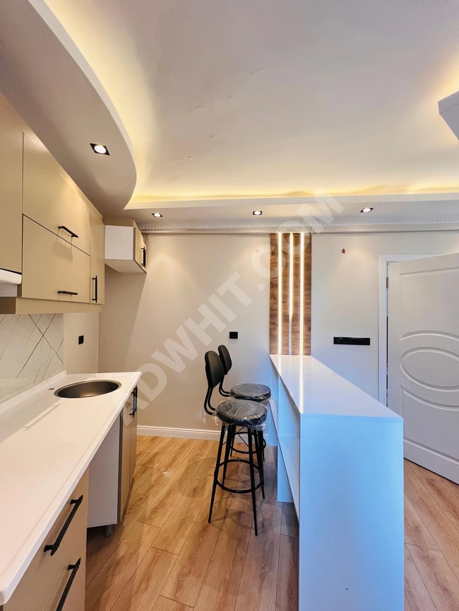 شقة سوبر لوكس للبيع قرب مترو اسطنبول الجديد بسعر مغري جدآ 