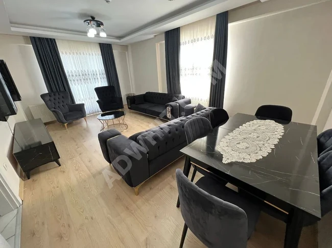 شقة مفروشة غرفتين وصالة ضمن مجمع