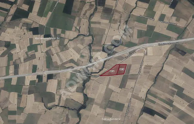 50.500 m² Satılık TARLA asfalt cepheli | İnece Girişi | Çevrili