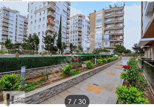 انطاليا كونيالتي - شقة فاخرة مفروشة 1+1 في مجمع متكامل للبيع