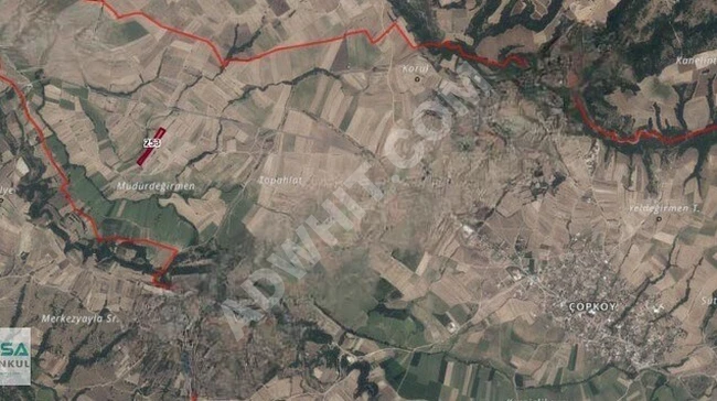 EDİRNE UZUNKÖPRÜ ÇÖPKOY 593 M2 TARLA