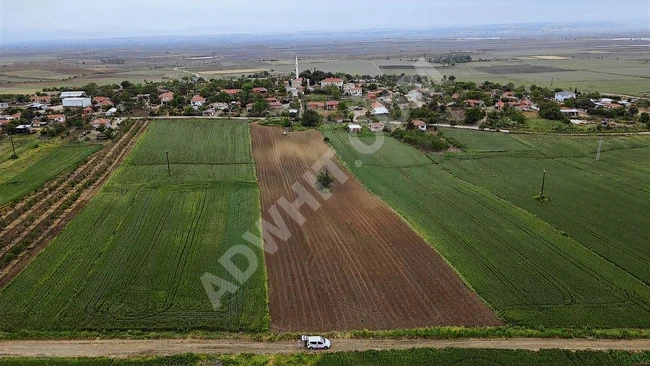 ACİL EDİRNE İPSALA TEVFİKİYE TARLANIN YARISI İMARDA SATILIK 2626