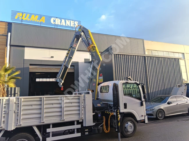 Hot Selling Puma Crane 4 Ton Knuckle Boom Truck Mounted Crane 