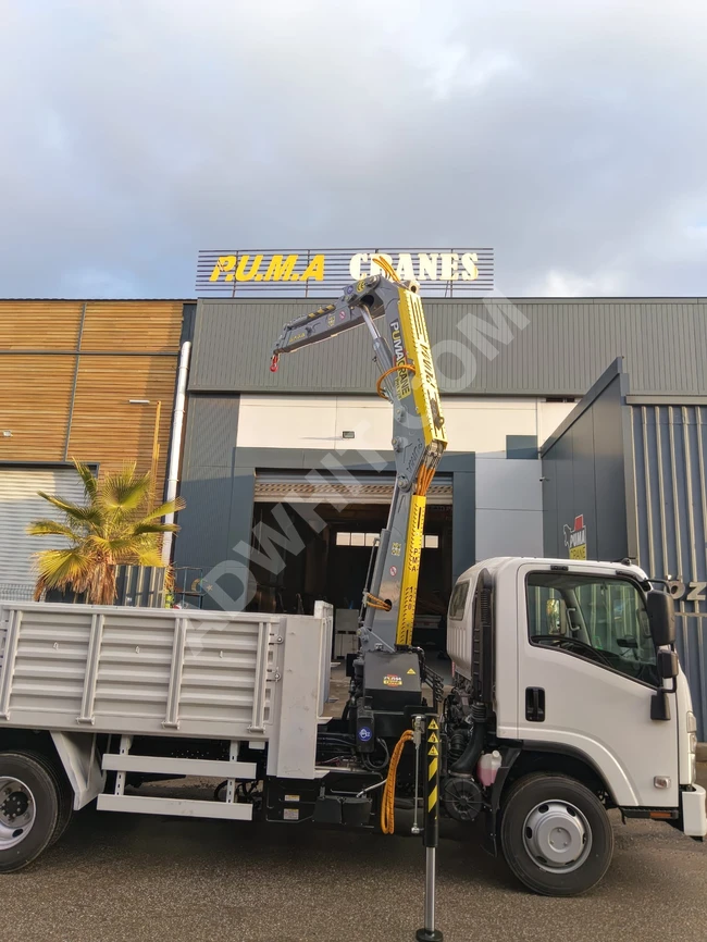 Hot Selling Puma Crane 4 Ton Knuckle Boom Truck Mounted Crane 
