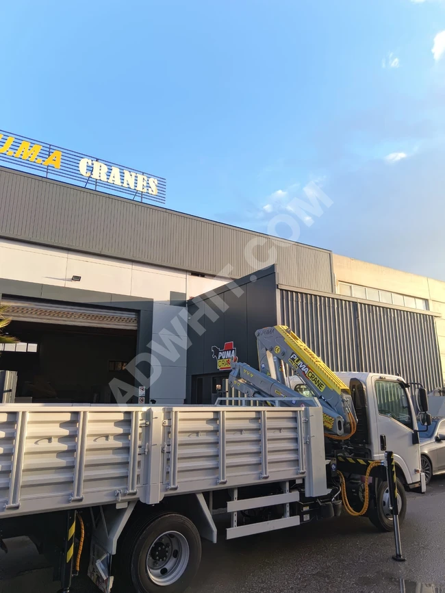 Hot Selling Puma Crane 4 Ton Knuckle Boom Truck Mounted Crane 