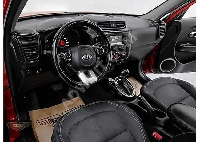 GNC MOTORS KİA SOUL 2017 HATASIZ BOYASIZ KIRMIZI RENK