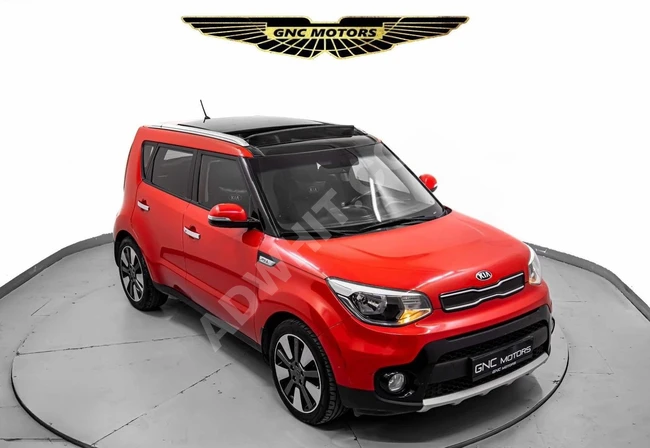GNC MOTORS KİA SOUL 2017 HATASIZ BOYASIZ KIRMIZI RENK