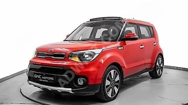 GNC MOTORS KİA SOUL 2017 HATASIZ BOYASIZ KIRMIZI RENK
