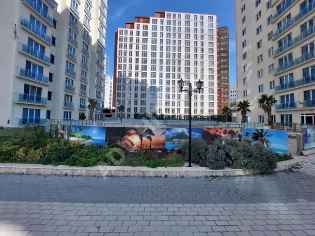 شقة مفروشة للإيجار ضمن مجمع سكني اطلالة جميلة 2+1 14م ط1