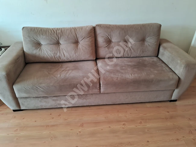 كنبة صوفة سرير ثلاثية 