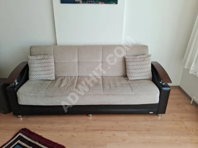 كنبة صوفة بد ثلاثية