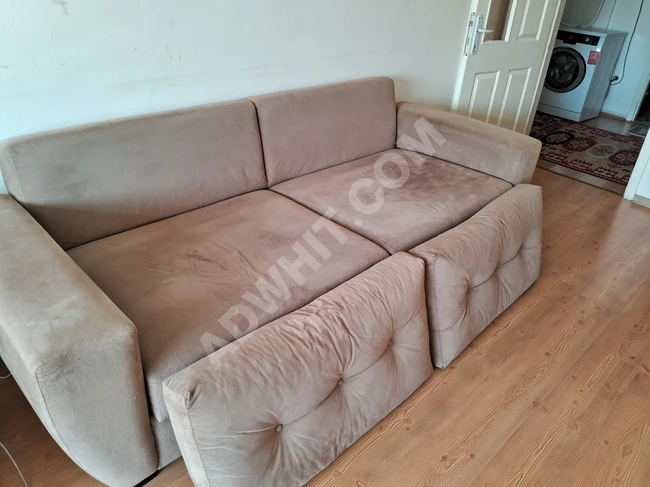 كنبة صوفة سرير ثلاثية 