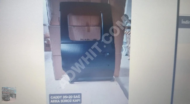 SAĞ SÜRGÜLÜ KAPI