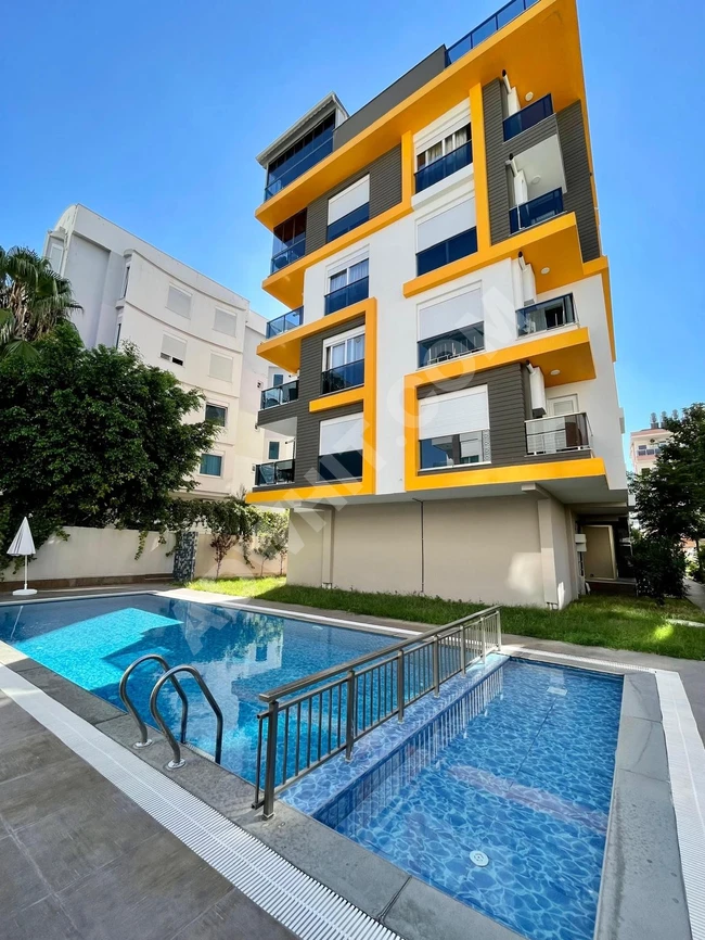 أنطاليا - كونيالتي - شقة لوكس 2+1 مفروشة بالكامل للبيع 