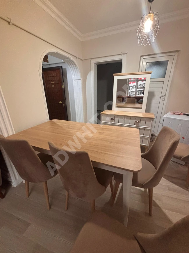 istikbalden yemek masası yaninda orta sehbada verilecek