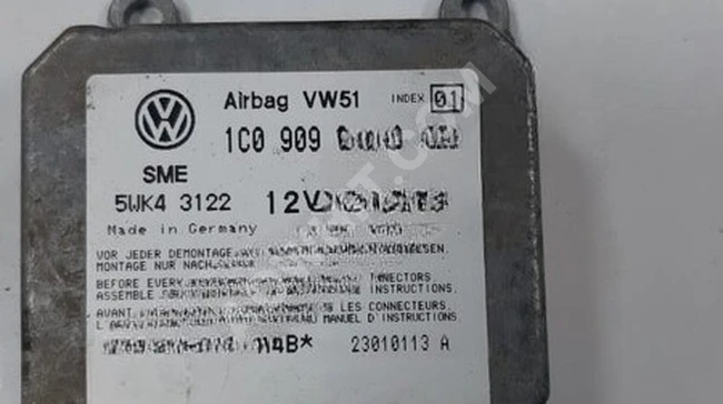 1C0909605A HAVA YASTIĞI KONTROL ÜNİTESİ VW NEW BEETLE T5