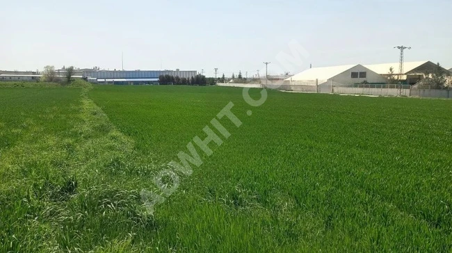 =ADRES=BABAESKİDE 9509m² YOLA CEPHELİ SANAYİ İMARLI SATILIK ARSA