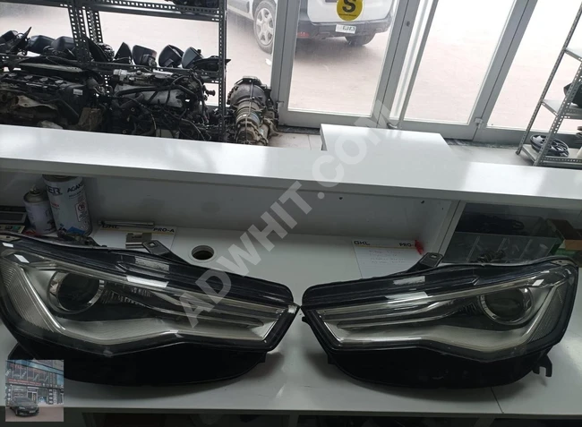 AUDİ A6 2015-2017 SAĞ SOL DOLU FAR HATASIZ ORJİNAL