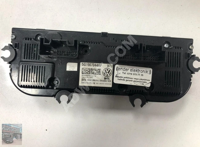 5G1907044AF GOLF 7 KLİMA PANELİ ORJİNAL SIFIR