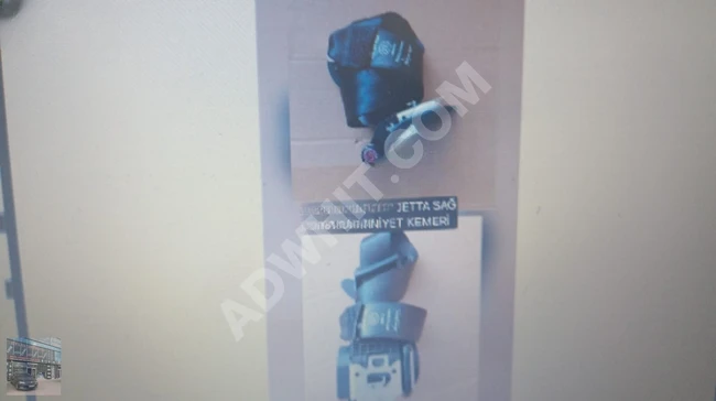 GOLF 5 SAĞ EMNİYET KEMERİ