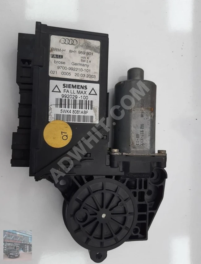 8H1959801 AUDİ A4 CAM MOTORU