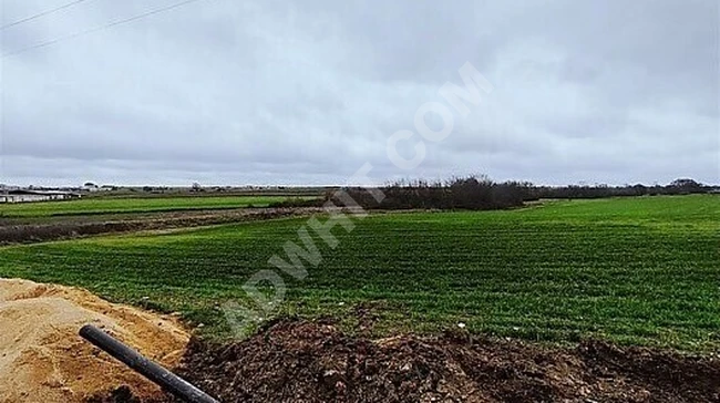 KAPAKLI KARAAĞAÇ,TA SATILIK ANAYOLA CEPHE 4750m2 TEK TAPU ARAZİ