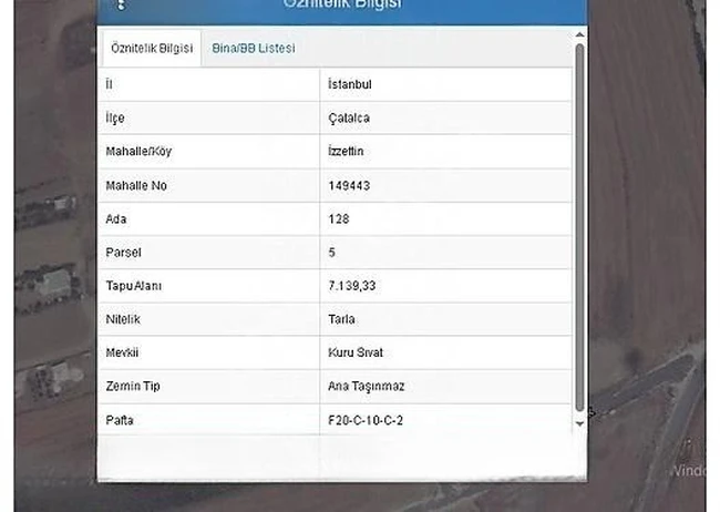 SATILIK ARSA ÇATALCA İZZETTİNDE 286 M²