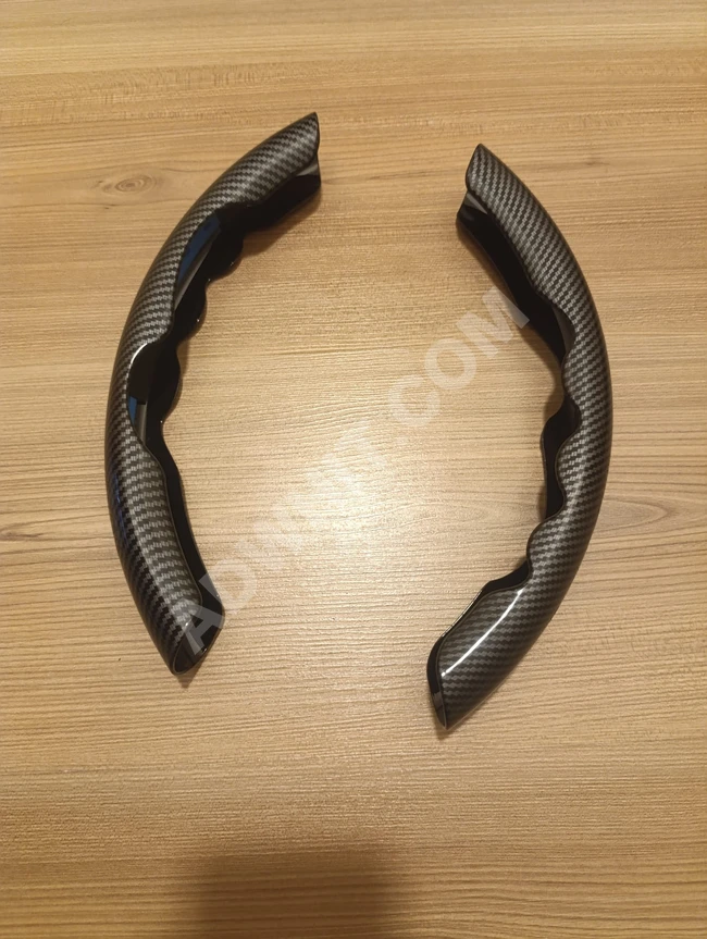 SIFIR – YARIM DİREKSİYON KILIFI KARBON 🚗 Otomobil & SUV uyuml