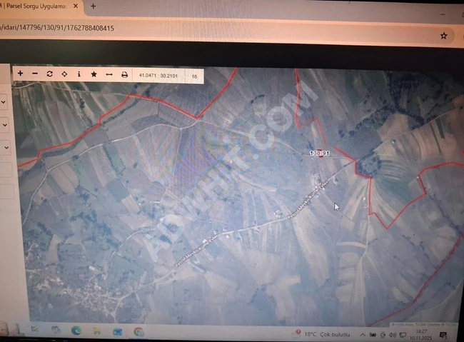 SATILIK MÜSTAKİL ARSA KANDIRA LOKMANLI KÖYÜ 281 M²