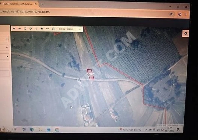 SATILIK MÜSTAKİL ARSA KANDIRA LOKMANLI KÖYÜ 281 M²