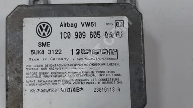 1C0909605A HAVA YASTIĞI KONTROL ÜNİTESİ VW NEW BEETLE T5